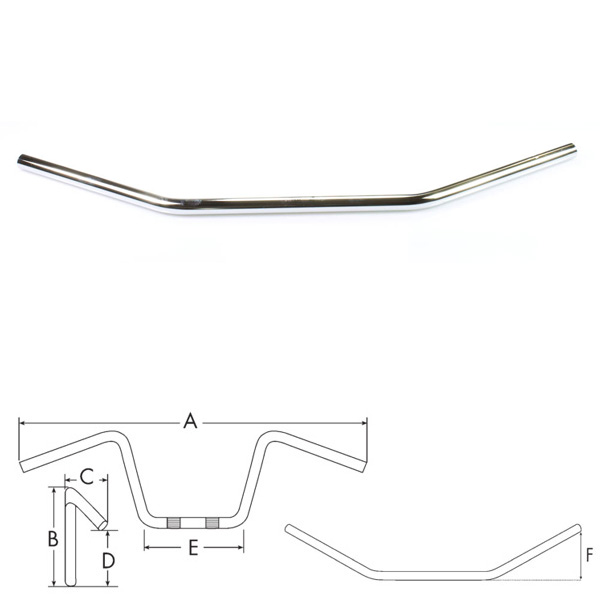 Drag Bar Medium 22mm
