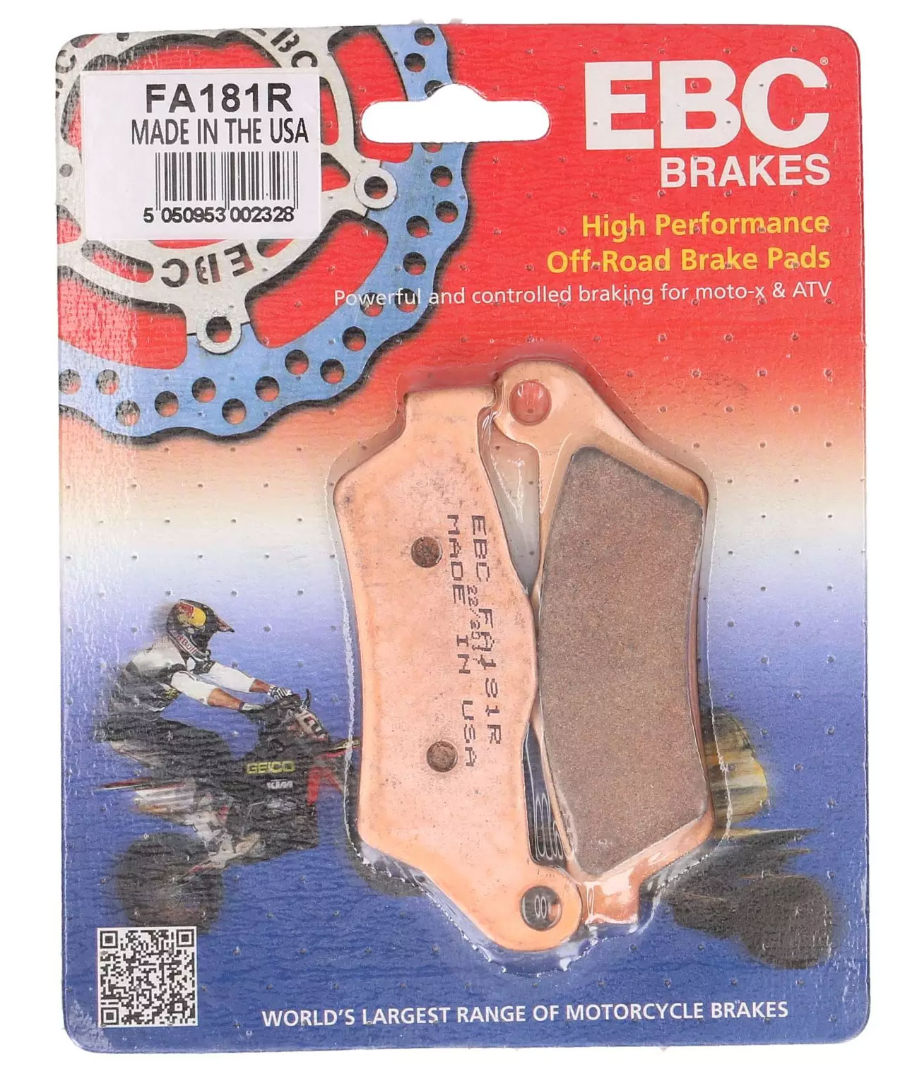 Bromsbelägg EBC fram FA181R "ETT EXEMPLAR"