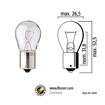 Glödlampa 21W BAU15S