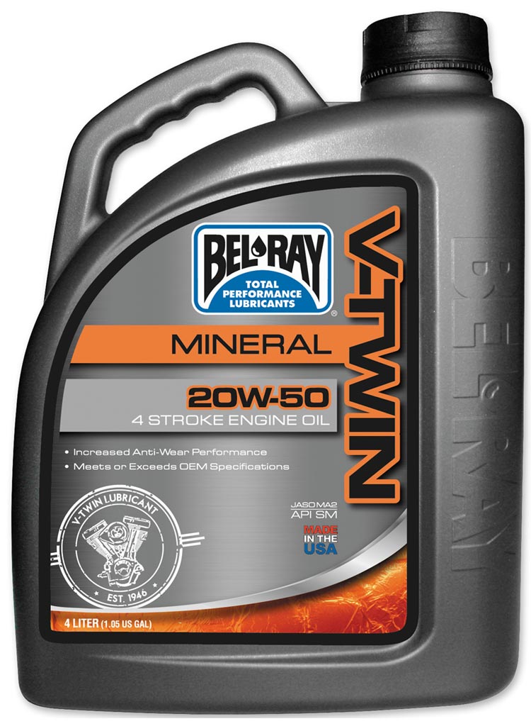 BelRay V-Twin Mineral 20W-50 4L