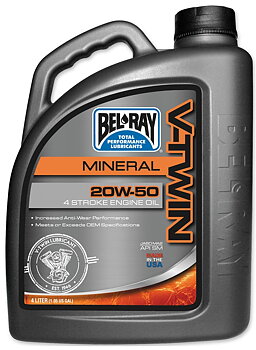 BelRay V-Twin Mineral 20W-50 4L