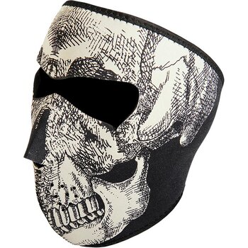 Zan Headgear helmask Skull Face Glow