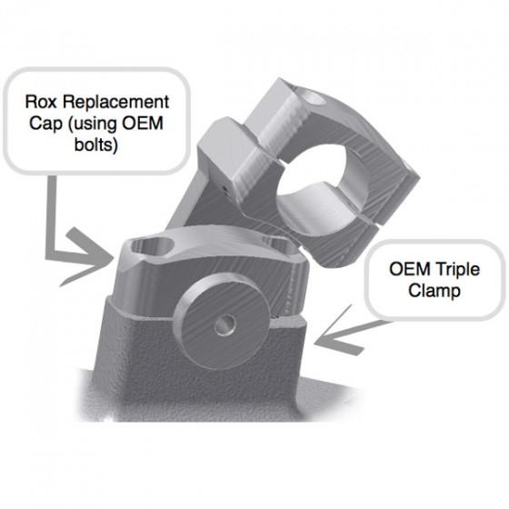 Rox Pivoting Risers för 32mm styre(1R-P13R-2125) - 3