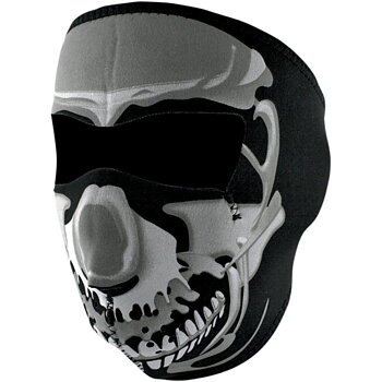 Zan Headgear helmask Chrome Skull