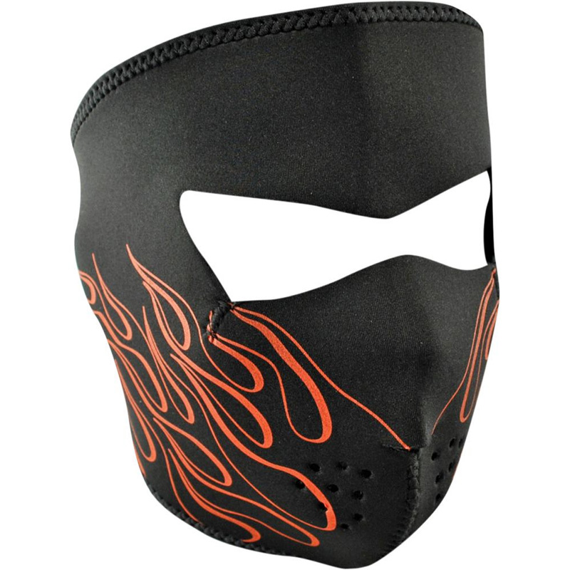 Zan Headgear helmask Orange Flame