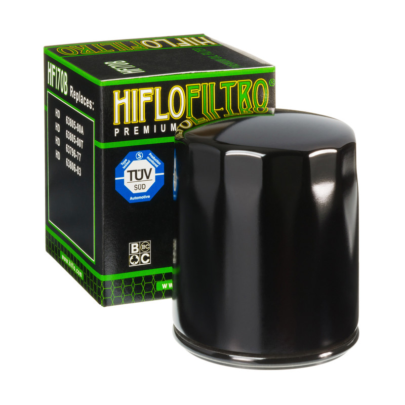 Harley oljefilter HF170 Svart