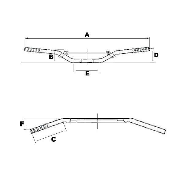 Dragbar Medium 1" - 2
