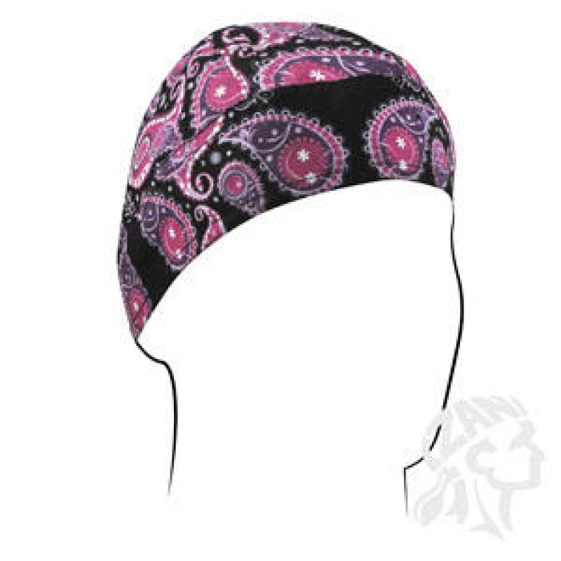 Zan Headgear Purple Paisley