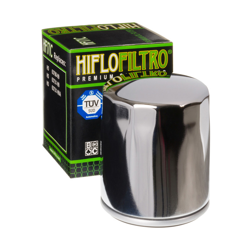 Harley oljefilter HF171 Krom