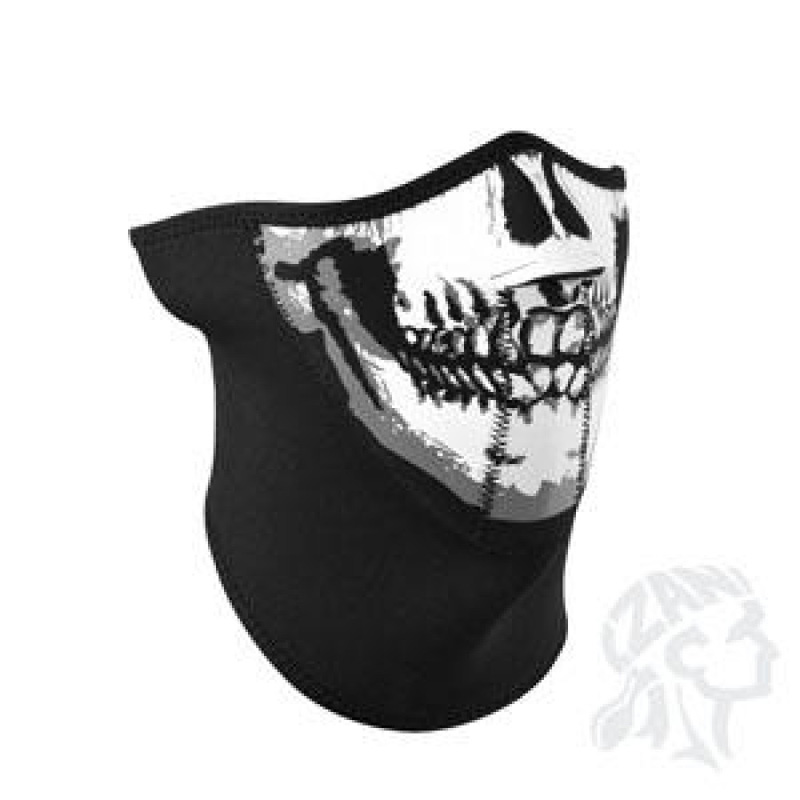 Zan Headgear halvmask 3 Panel Skull