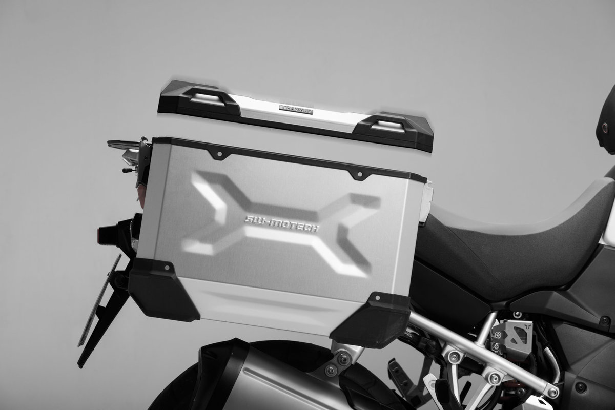 Trax ADV Aluminium 37L silver - 2