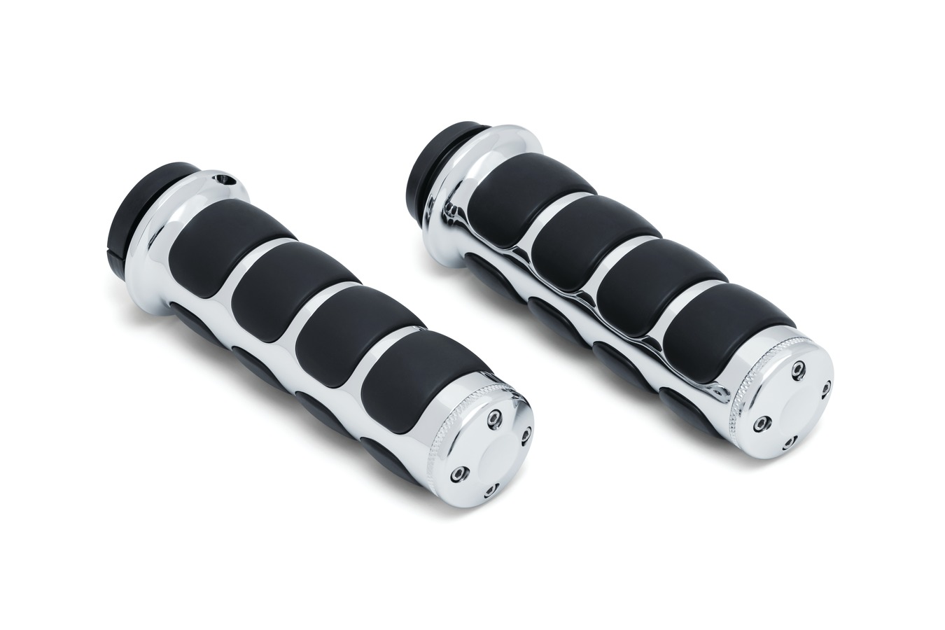 ISO-Grips  for Electronic Throttle, Chrome - 3