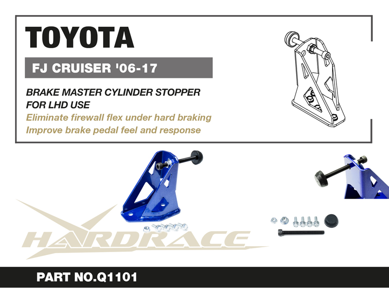 TOYOTA FJ CRUISER '06- BRAKE MASTER CYLINDER STOPPER - 1PCS/SET FOR LHD MODELS
