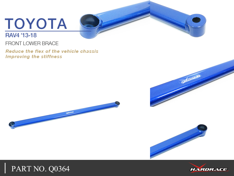 TOYOTA RAV4 '13-18
FRONT LOWER BRACE - 1PCS/SET
