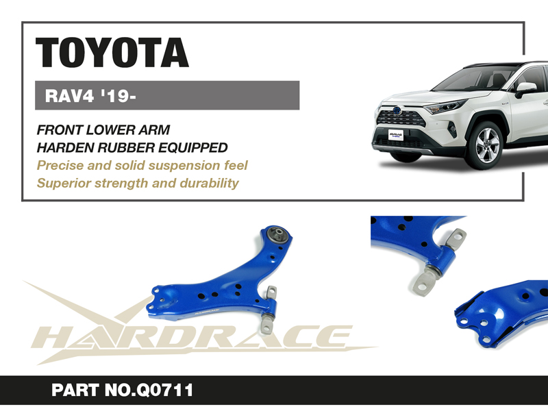 TOYOTA RAV4 '19-
Främre Bärarm
(Hårdare Gummi) - 2 St/Sats