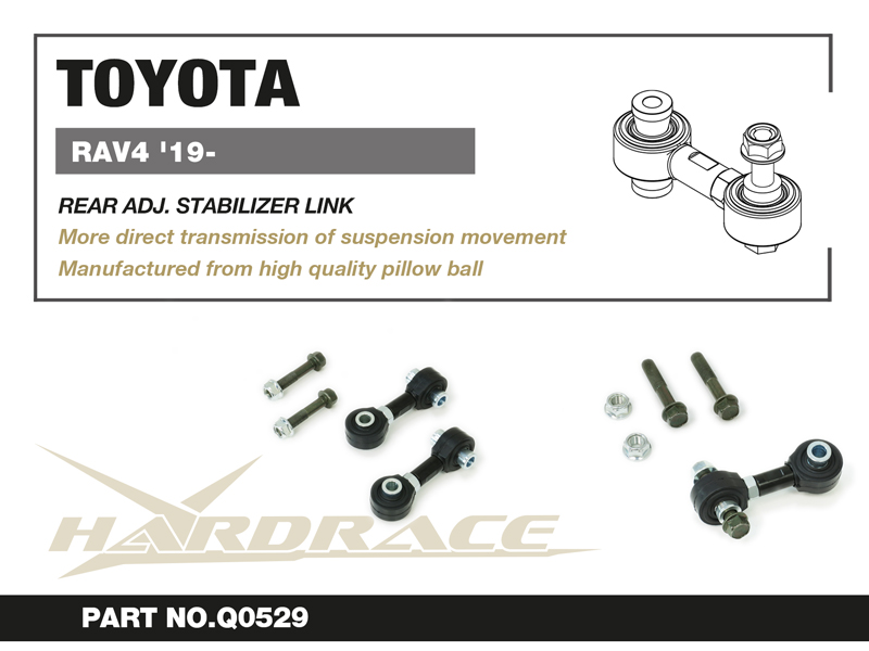 TOYOTA RAV4 '19-
REAR ADJUSTABLE STAB. LINK - 2PCS/SET