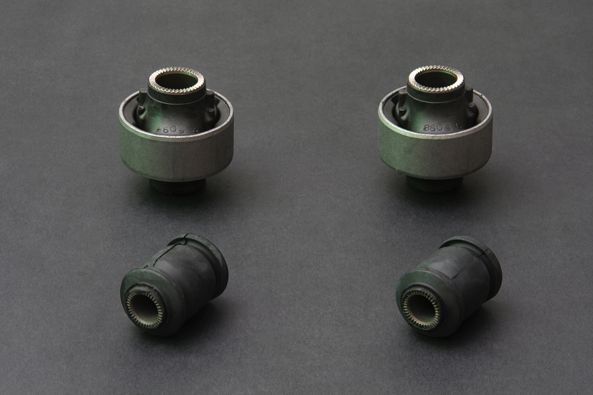 TOYOTA YARIS '06-10/ PRIUS C '11-
FRONT LOWER CONTROL ARM BUSHING
(HARDEN RUBBER) 4PCS/SET