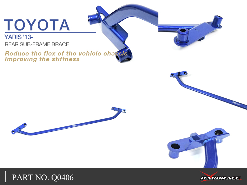 TOYOTA YARIS '13-
Bakre SUBFRAME BRACE - 1 St/Sats
