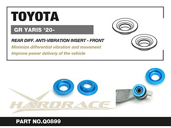 TOYOTA GR YARIS '20-
Bakre DIFF. ANTI-VIBRATION INSERT - Främre 
2 St/Sats