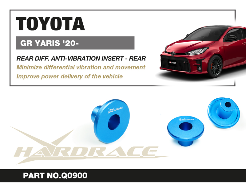 TOYOTA GR YARIS '20-
Bakre DIFF. ANTI-VIBRATION INSERT - Bakre
1 St/Sats