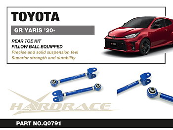 TOYOTA GR YARIS '20-
Bakre Främre TOE KIT
(Länklager) - 2 St/Sats