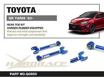TOYOTA GR YARIS '20-
Bakre Främre TOE KIT
(Hårdare Gummi) - 2 St/Sats