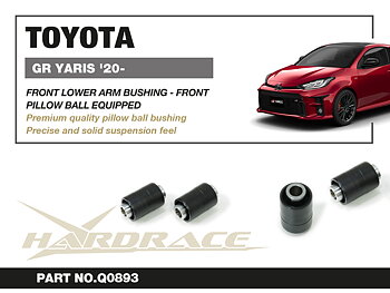 TOYOTA GR YARIS '20-
Främre Bärarm Främre Bussning KIT
(Länklager) - 2 St/Sats