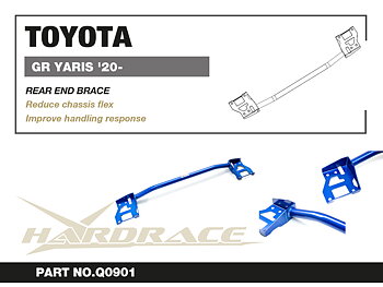 TOYOTA GR YARIS '20- Bakre END BRACE - 1 St/Sats