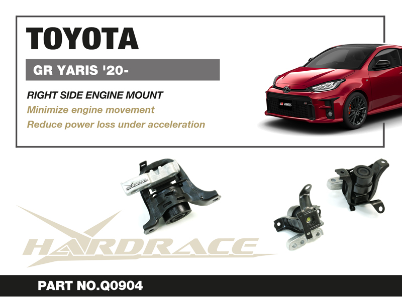 TOYOTA GR YARIS '20- GXPA16 MT ENGINE MOUNT - RIGHT SIDE (HARDEN RUBBER) - 1PCS/SET