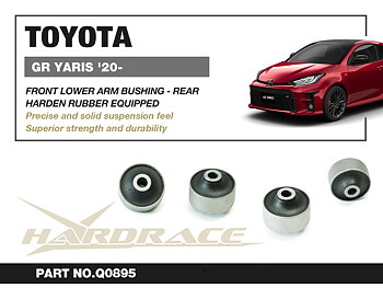 TOYOTA GR YARIS '20- Främre Bärarm Bakre Bussning KIT (Hårdare Gummi) - 2 St/Sats