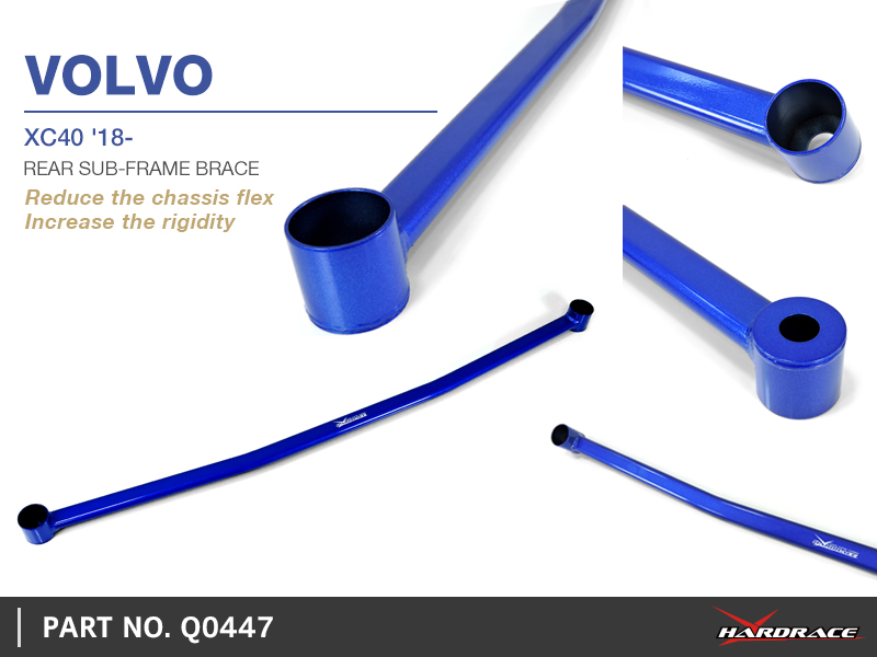 VOLVO XC40 '18-
Bakre SUB-FRAME BRACE - 1 St/Sats