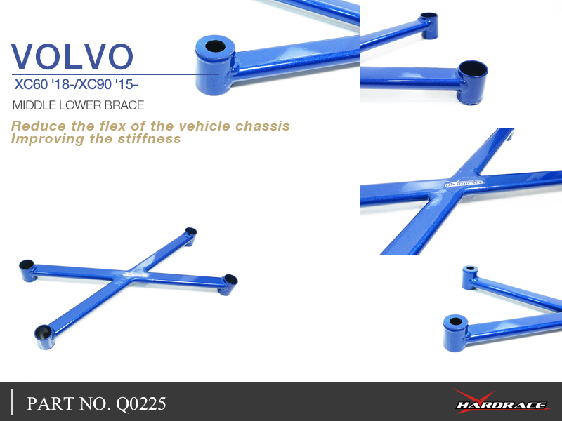 VOLVO XC60 '18-/XC90 '15-
MIDDLE LOWER BRACE - 1 St/Sats