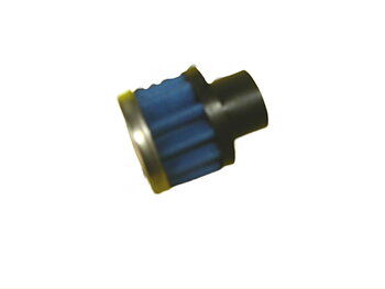 JR Filter Cylindrical, Connection diameter 14, Chrome Top