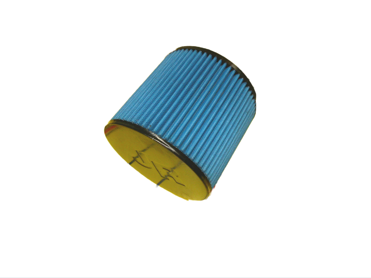 JR Filter Cylindrical, Connection diameter 55, Black Rubber Top