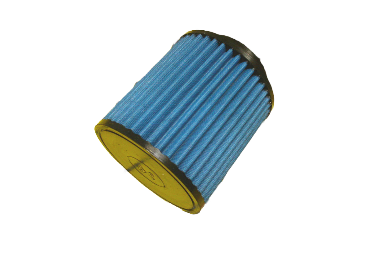 JR Filter Cylindriskt, Anslutningsdiameter 60, Svart Gummitopp