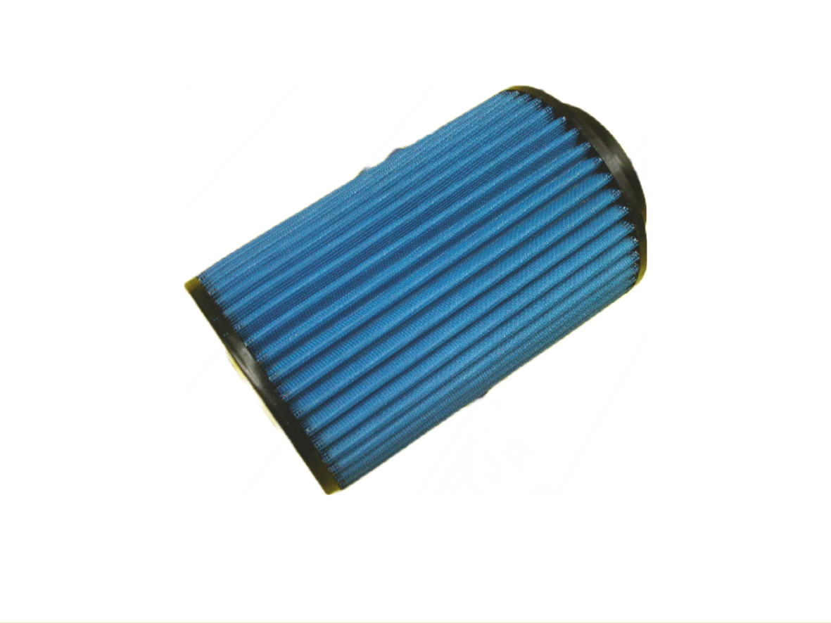 JR Filter Cylindriskt, Anslutningsdiameter 60, Svart Gummitopp