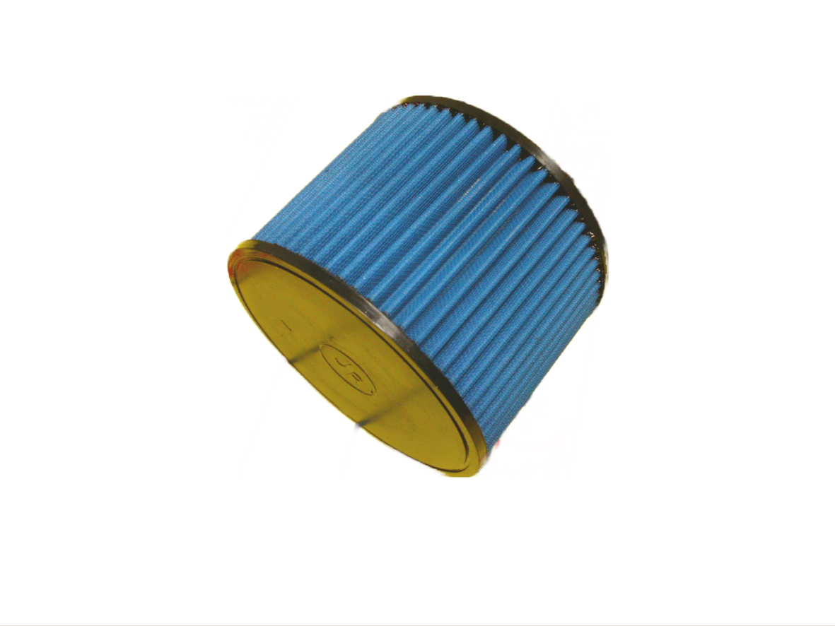 JR Filter Cylindrical, Connection diameter 70, Black Rubber Top