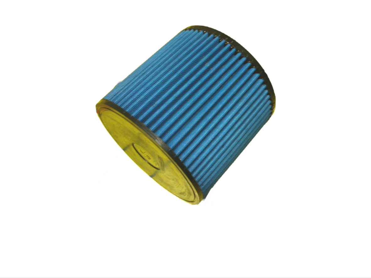 JR Filter Cylindrical, Connection diameter 75, Black Rubber top