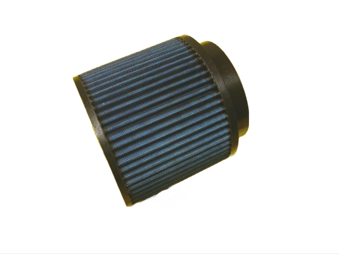 JR Filter Cylindrical, Connection diameter 85, Black Rubber top