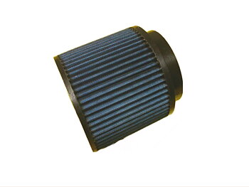 JR Filter Cylindrical, Connection diameter 85, Black Rubber top