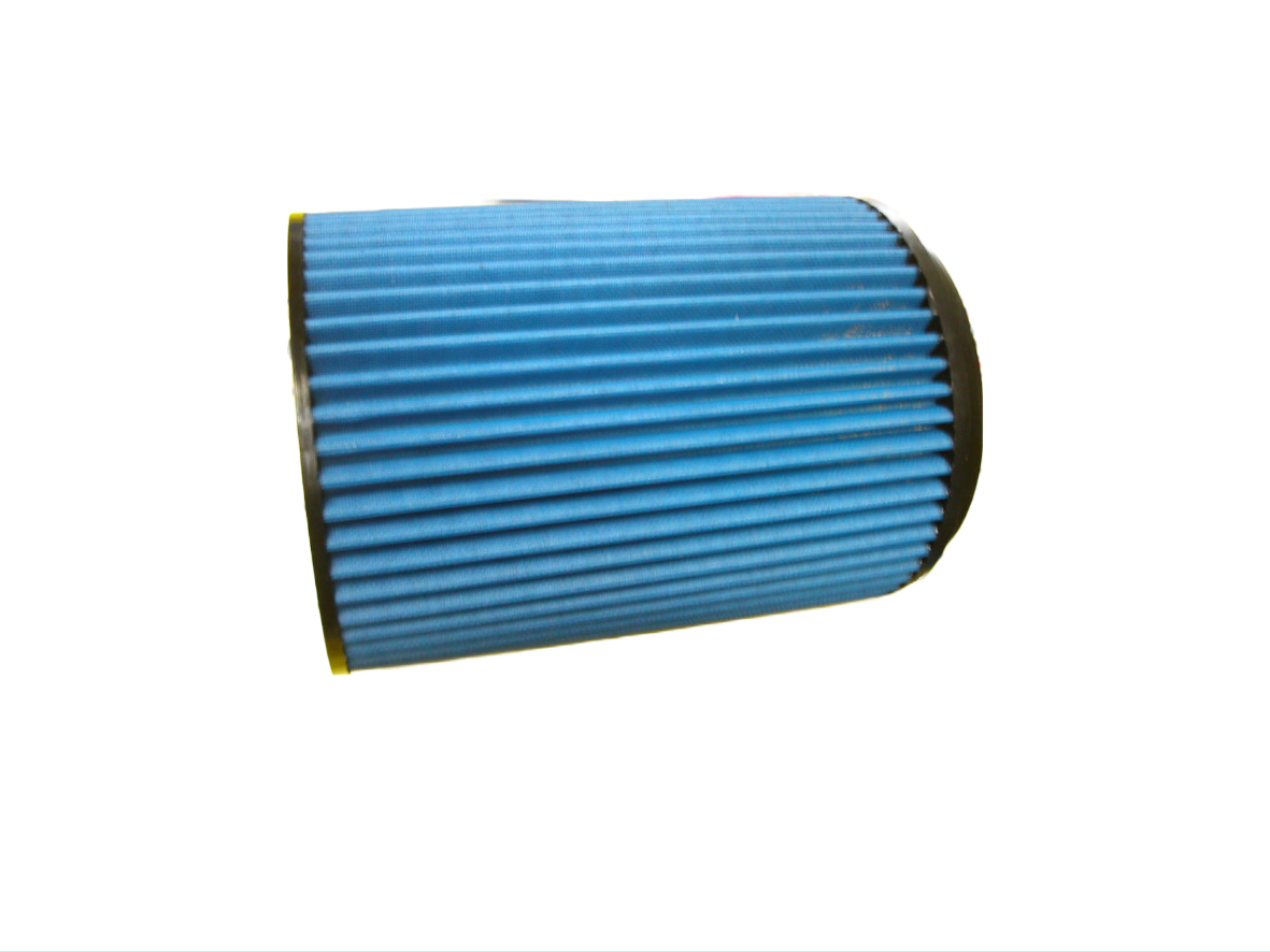 JR Filter Cylindrical, Connection diameter 150, Black Rubber top