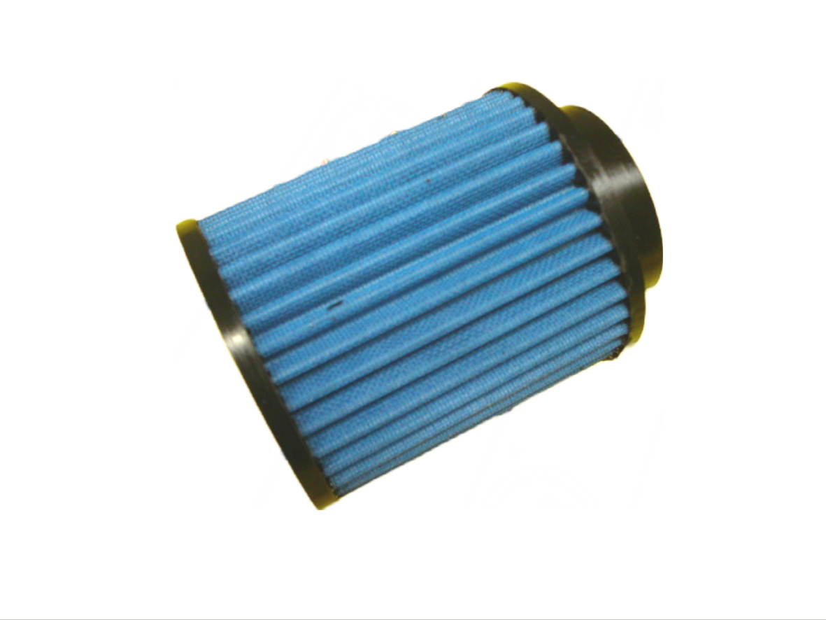 JR Filter Cylindrical, Connection diameter 55, Black Rubber Top