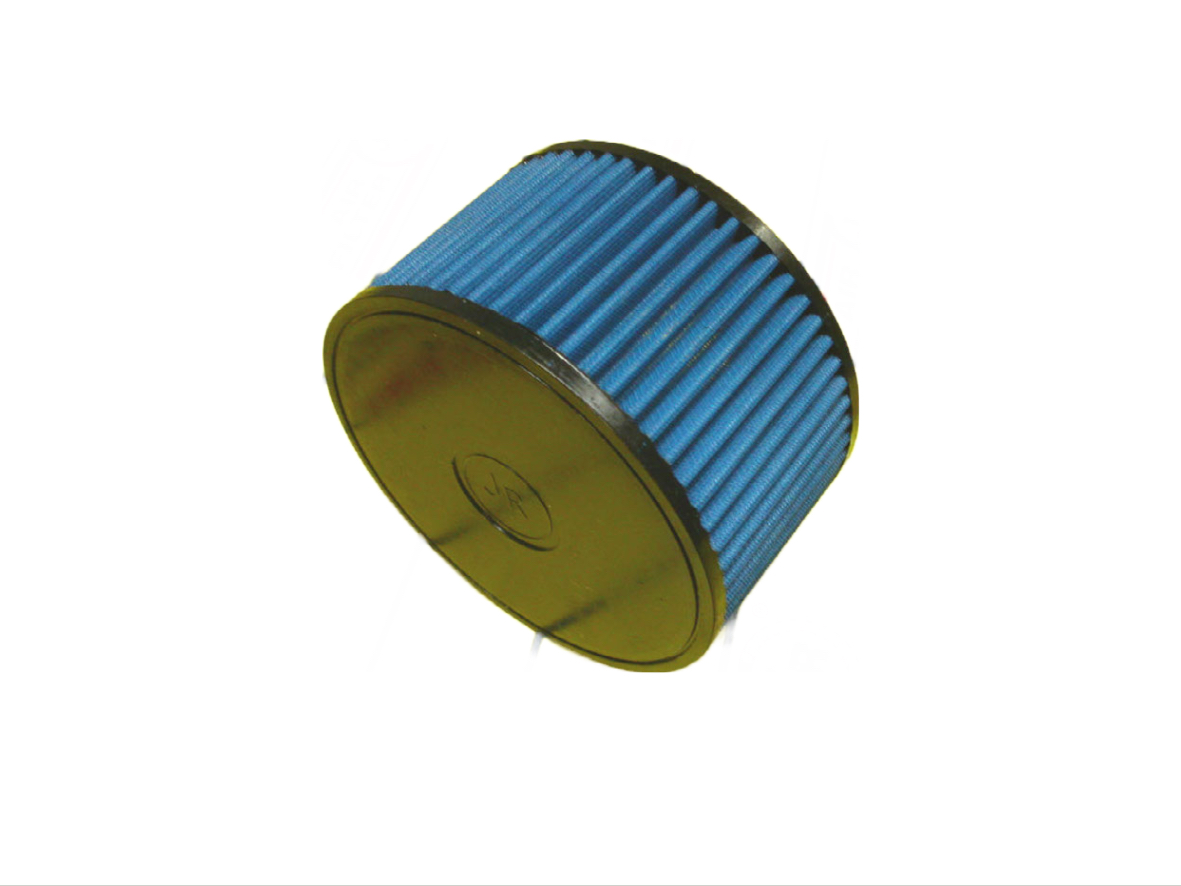 JR Filter Cylindrical, Connection diameter 60, Black Rubber Top