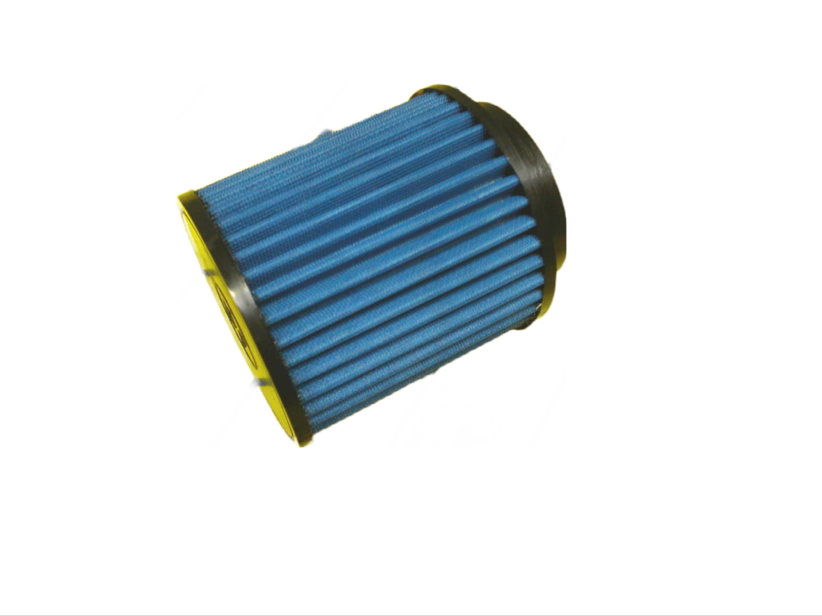 JR Filter Cylindriskt, Anslutningsdiameter 65, Svart Gummitopp