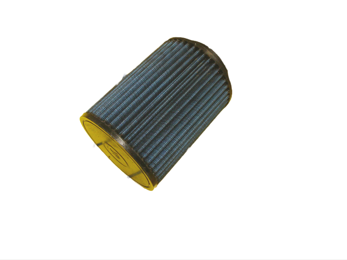 JR Filter Cylindrical, Connection diameter 65, Black Rubber Top