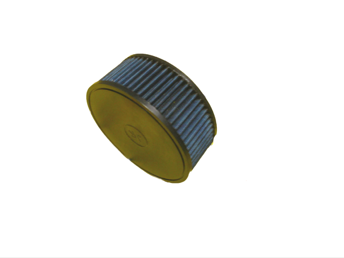 JR Filter Cylindrical, Connection diameter 65, Black Rubber Top
