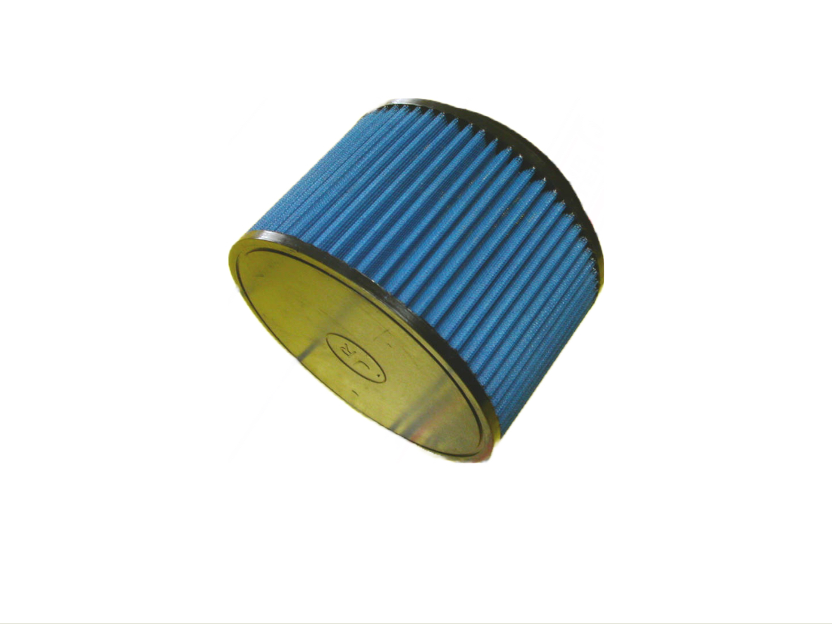 JR Filter Cylindrical, Connection diameter 100, Black Rubber top