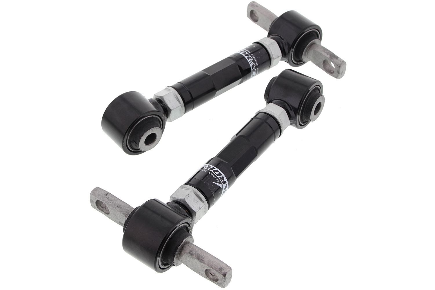 CIVIC EG/EK/DC2 REAR UPPER CAMBER KIT
 BLACK
(HARDEN RUBBER) 2PCS/SET
EXTREME NEGATIVE CAMBER USE ONLY -4 DEGREE AND UP
