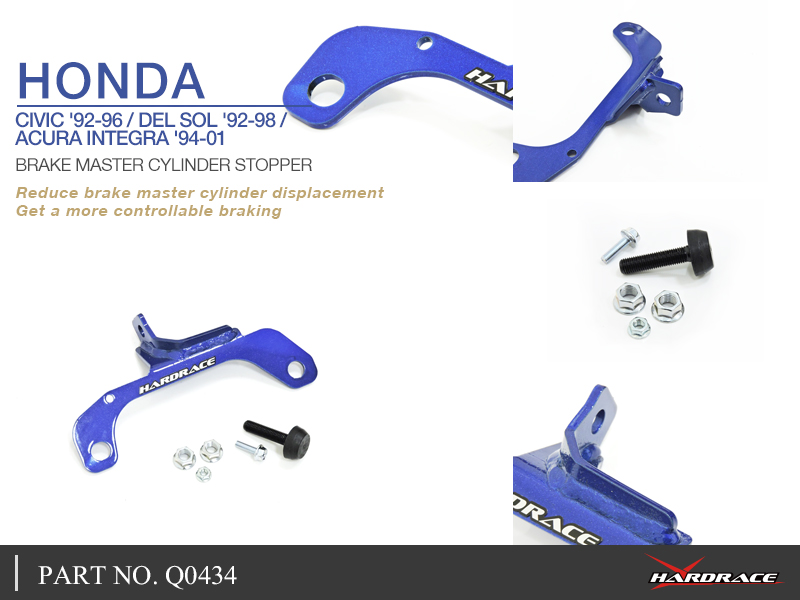 HONDA CIVIC '92-96/ DEL SOL '92-98/ ACURA INTEGRA '94-01
BRAKE MASTER CYLINDER STOPPER - 1 St/Sats
FOR LHD MODELS