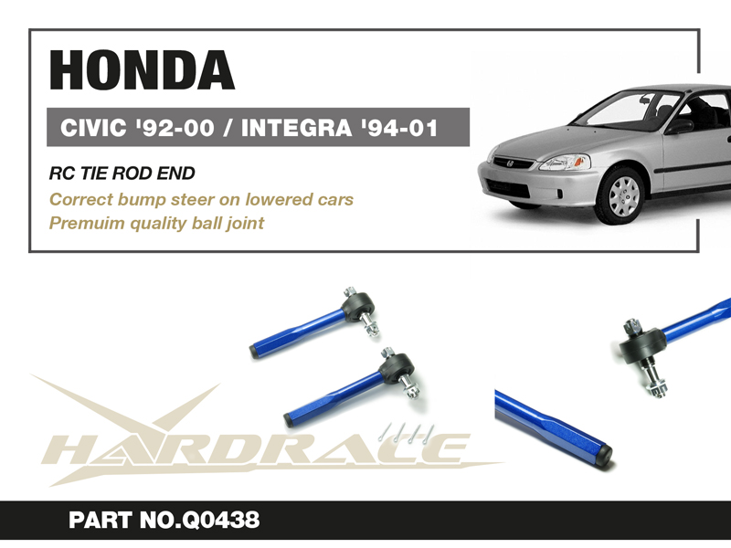 HONDA CIVIC '92-00 / INTEGRA '94-01
RC TIE ROD END - 2PCS/SET